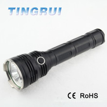 26650 Top Long Range Three Bulb Rechargeable Hunting Led Flashlight Torch